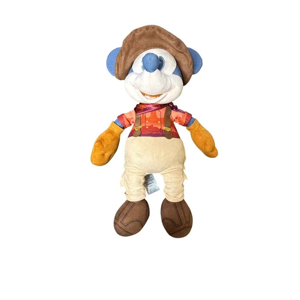 Disney Mickey Mouse Plush‎ Cowboy 50th Anniversary Stuffed Animal Toy